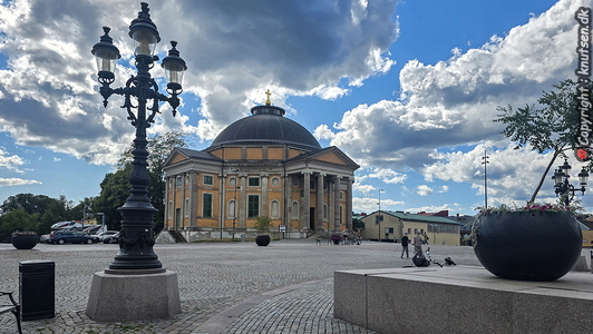 Trefaldighetskyrkan på Stortorget i Karlskrona
