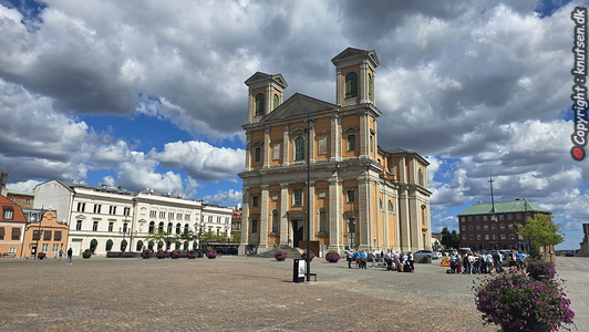 Fredrikskyrkan på Stortorget i Karlskrona